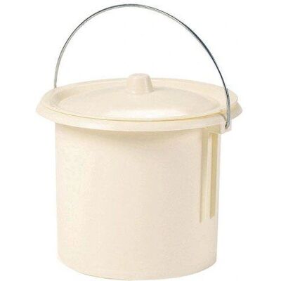EDA Plastiques EDA Seau toilette enfant crème - Seau de bain EDA Plastiques EDA Seau toilette enfant crème - Seau de bain