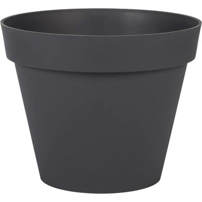 EDA Pflanzkübel Ø 30 x 26 cm - Anthrazit - Frost- und UV-beständig EDA Pflanzkübel Ø 30 x 26 cm - Anthrazit - Frost- und UV-beständig