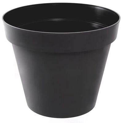 EDA Toscanischer Topf - 40 cm Grau Rund Gartentopf EDA Toscanischer Topf - 40 cm Grau Rund Gartentopf