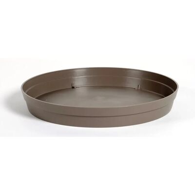 Eda 28cm Taupe Untersetzer für 40cm Topf - Innen/Außen Eda 28cm Taupe Untersetzer für 40cm Topf - Innen/Außen