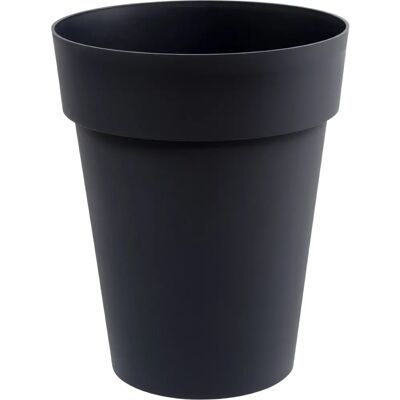 Pot de fleur EDA Gris Anthracite Gris Foncé en Plastique Rond - Type de Plante Pot de fleur EDA Gris Anthracite Gris Foncé en Plastique Rond - Type de Plante
