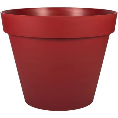 Pot de fleurs EDA Toscane Rouge Ø 60 x 47 cm - Rond - 76 L - Publicité Pot de fleurs EDA Toscane Rouge Ø 60 x 47 cm - Rond - 76 L - Publicité