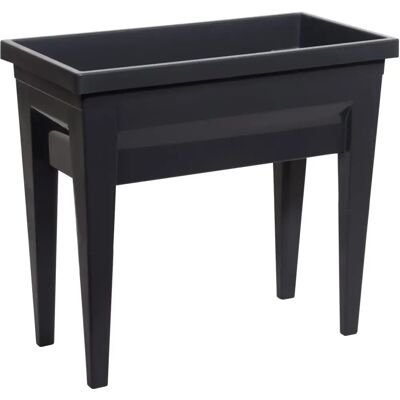 Jardin potager EDA Plastique avec table City Veg - Gris anthracite - Publicité Jardin potager EDA Plastique avec table City Veg - Gris anthracite - Publicité