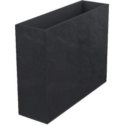 Vaso da Giardino Volcania Eda Plastiques - 63L - Antracite - Contenitore per Piante Vaso da Giardino Volcania Eda Plastiques - 63L - Antracite - Contenitore per Piante