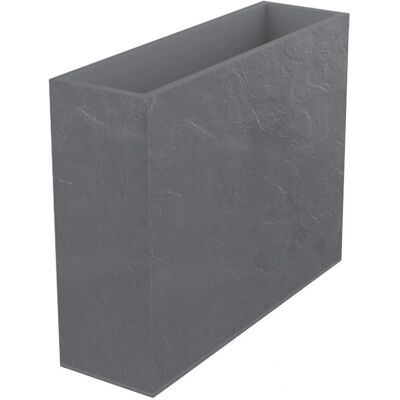 Eda Plastiques Gris Galet 63L Pot de Jardin - Garden Planter - Publicité Eda Plastiques Gris Galet 63L Pot de Jardin - Garden Planter - Publicité