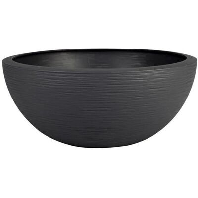 Pot de fleurs EDA - Gris Anthracite - Ø 40cm - Intérieur/Extérieur - Publicité Pot de fleurs EDA - Gris Anthracite - Ø 40cm - Intérieur/Extérieur - Publicité
