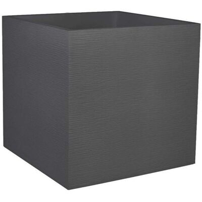 Vaso da fiori EDA CF-6540042 Grigio scuro - 57L Quadrato Vaso da fiori EDA CF-6540042 Grigio scuro - 57L Quadrato