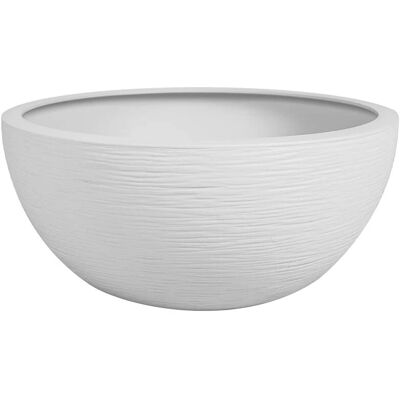 Vaso da pianta EDA Bianco Plastica - 30cm - Interno Esterno Vaso da pianta EDA Bianco Plastica - 30cm - Interno Esterno