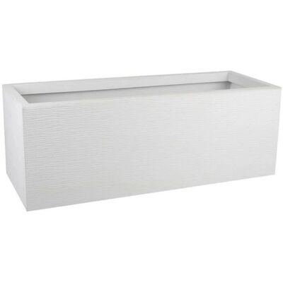 Vaso da fiori EDA Plastique Rettangolare - 57L - 79,5x29,5x29,5 cm - Bianco Vaso da fiori EDA Plastique Rettangolare - 57L - 79,5x29,5x29,5 cm - Bianco
