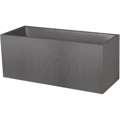 Eda Basalt Hutch - Maceta moderna resistente a la intemperie Eda Basalt Hutch - Maceta moderna resistente a la intemperie