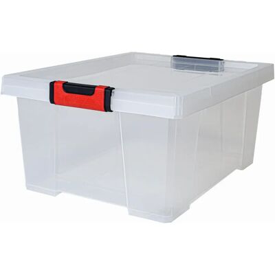 EDA Aufbewahrungsbox 30L Transparent PP Aufbewahrungsbox – Aufbewahrungsbox EDA Aufbewahrungsbox 30L Transparent PP Aufbewahrungsbox – Aufbewahrungsbox