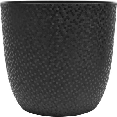 Maceta EDA Opal Chape Negra - 29,5cm - 14,8L Maceta EDA Opal Chape Negra - 29,5cm - 14,8L