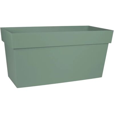 Vaso Eco Lux - 79x35x39cm - Verde - Rettangolare - Moderno Vaso Eco Lux - 79x35x39cm - Verde - Rettangolare - Moderno