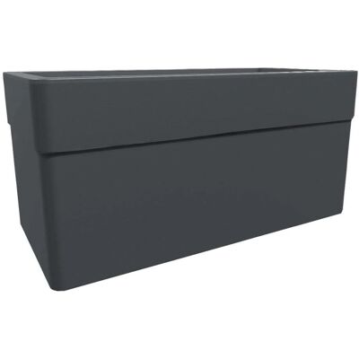 Jardinière Carel 63L Anthracite - Extérieur ou intérieur - Publicité Jardinière Carel 63L Anthracite - Extérieur ou intérieur - Publicité
