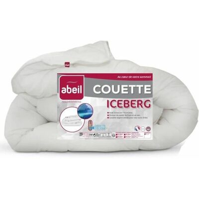 Duvet Abeil 200x200cm - Polyester, Couture en vague, Effet fraîcheur Duvet Abeil 200x200cm - Polyester, Couture en vague, Effet fraîcheur