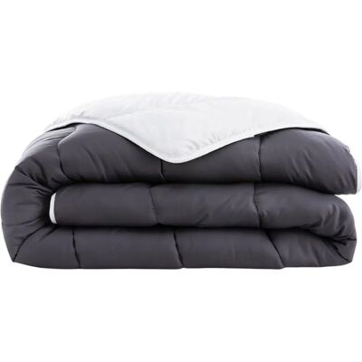 Abeil 15000002544 - Dos tonos blanco/gris - 240x260 cm - duvet Abeil 15000002544 - Dos tonos blanco/gris - 240x260 cm - duvet