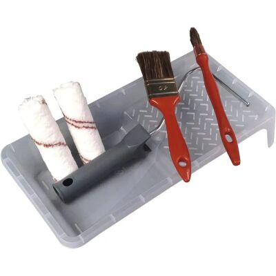 Kit de Traitement Bois SAVY - Manchons 110mm, Pinceaux Kit de Traitement Bois SAVY - Manchons 110mm, Pinceaux