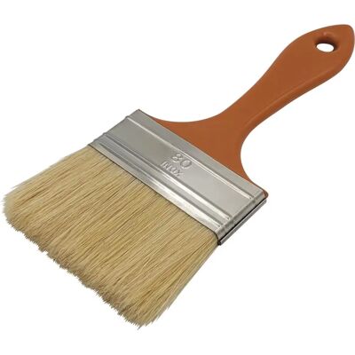 Pinceau vitrificateur Savy 80mm - Application sur parquet Pinceau vitrificateur Savy 80mm - Application sur parquet