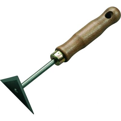 Savy Dreieckiger Spachtel - 8cm Stahlklinge - Holzgriff Savy Dreieckiger Spachtel - 8cm Stahlklinge - Holzgriff