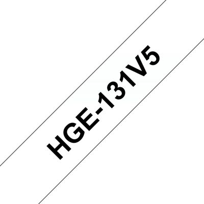 Brother HGE-131V5 Foaie de etichete - Label Tape Brother HGE-131V5 Foaie de etichete - Label Tape