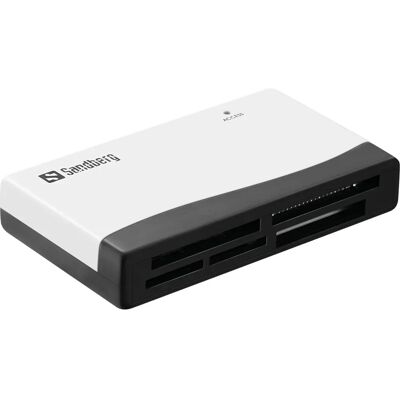 Sandberg 133-46 kártyaolvasó - USB Fekete, Fehér Sandberg 133-46 kártyaolvasó - USB Fekete, Fehér