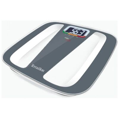 Terraillon Marque Quattro Balance Personnelle - Rectangle, 160kg, Code couleur - Publicité Terraillon Marque Quattro Balance Personnelle - Rectangle, 160kg, Code couleur - Publicité