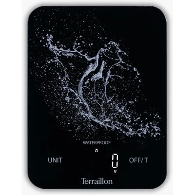 Terraillon Balance de Cuisine Aqua Resist Rechargeable - 8kg Terraillon Balance de Cuisine Aqua Resist Rechargeable - 8kg