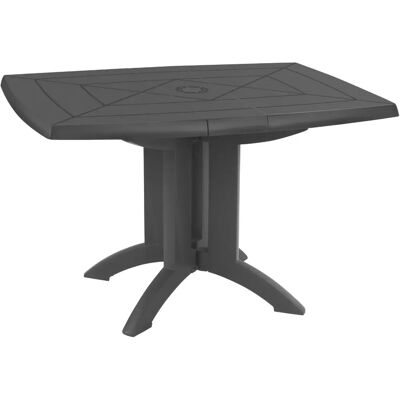 Table de jardin rectangulaire Grosfillex Vega - Résistante aux intempéries et pliable - Publicité Table de jardin rectangulaire Grosfillex Vega - Résistante aux intempéries et pliable - Publicité