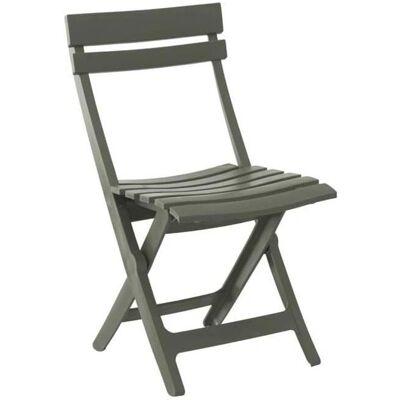 GROSFILLEX Chaise Pliante Miami - Vert Forêt - Résine - Publicité GROSFILLEX Chaise Pliante Miami - Vert Forêt - Résine - Publicité
