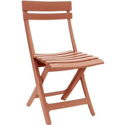 Chaise pliante GROSFILLEX MIAMI Terracotta - Publicité Chaise pliante GROSFILLEX MIAMI Terracotta - Publicité