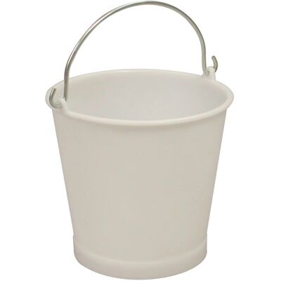 GILAC G615121 - Seau Blanc 13L - Publicité GILAC G615121 - Seau Blanc 13L - Publicité