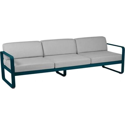Fermob - Bellevie 3-Seter Utendørs Sofa - Acapulcoblau Fermob - Bellevie 3-Seter Utendørs Sofa - Acapulcoblau