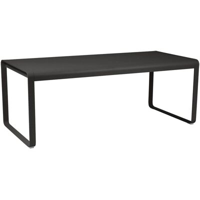 Fermob - Tavolo Bellevie 196x90cm da esterni - Liquirizia Fermob - Tavolo Bellevie 196x90cm da esterni - Liquirizia