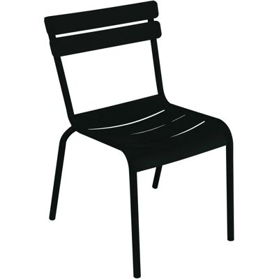 Fermob - Luxembourg - Nero - Alluminio laccato - Sedia Fermob - Luxembourg - Nero - Alluminio laccato - Sedia