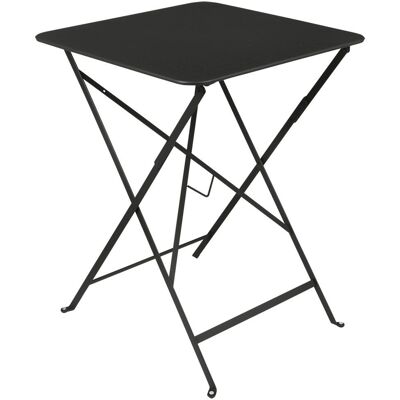Fermob - Bistro Klapptisch Quadrat - schwarz - 57 x 57 cm Fermob - Bistro Klapptisch Quadrat - schwarz - 57 x 57 cm