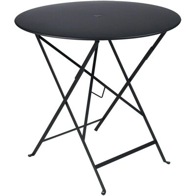 Fermob - Tavolo Pieghevole Rotondo Bistro - nero - Ø 77cm Fermob - Tavolo Pieghevole Rotondo Bistro - nero - Ø 77cm