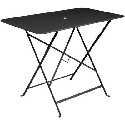Fermob - Tavolo rettangolare Bistro - Nero - Acciaio - 97x57cm Fermob - Tavolo rettangolare Bistro - Nero - Acciaio - 97x57cm