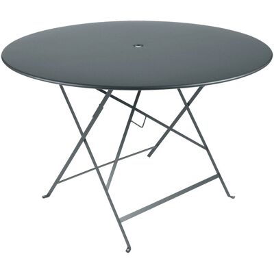 Fermob - Tavolo Bistro pieghevole Ø 117 cm, grigio - Tavolo Fermob - Tavolo Bistro pieghevole Ø 117 cm, grigio - Tavolo