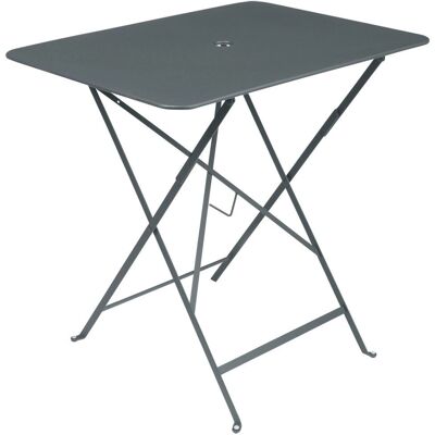 Fermob - Bistro Klapptisch - Rechteckig, 77 x 57 cm, Gewittergrau Fermob - Bistro Klapptisch - Rechteckig, 77 x 57 cm, Gewittergrau