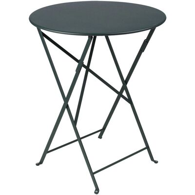 Fermob - Bistro Klapptisch Rund - grün - Ø 60 cm - Gartentisch Fermob - Bistro Klapptisch Rund - grün - Ø 60 cm - Gartentisch