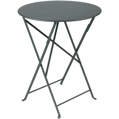 Fermob - Bistro Klapptisch Ø 60 cm, grau orageux Fermob - Bistro Klapptisch Ø 60 cm, grau orageux