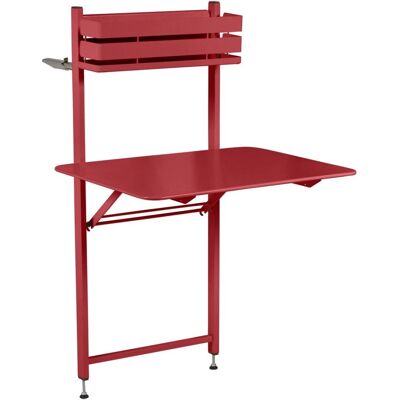 Fermob - Tavolo balcone Bistro 57x77 - Rosso Fermob - Tavolo balcone Bistro 57x77 - Rosso