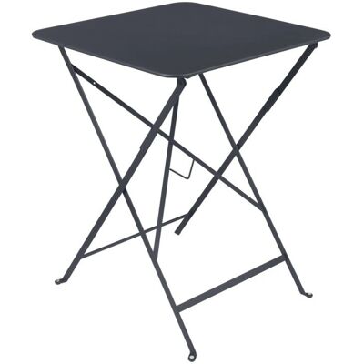 Fermob - Bistro Kvadratisk Sammenleggbar Bord - grå - 57 x 57 cm Fermob - Bistro Kvadratisk Sammenleggbar Bord - grå - 57 x 57 cm