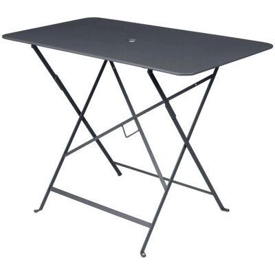 Fermob - Tavolo rettangolare Bistro - Nero - Acciaio - 97x57 cm Fermob - Tavolo rettangolare Bistro - Nero - Acciaio - 97x57 cm