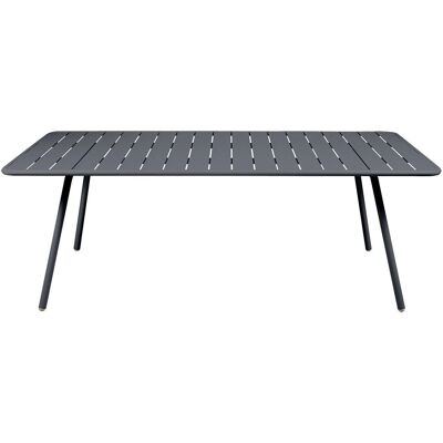 Fermob - Tavolo rettangolare Luxembourg - Grigio - Alluminio - Designer Frédéric Sofia Fermob - Tavolo rettangolare Luxembourg - Grigio - Alluminio - Designer Frédéric Sofia