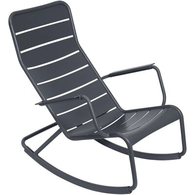 Sedia a dondolo Fermob Luxembourg - Grigio - Designer Frédéric Sofia Sedia a dondolo Fermob Luxembourg - Grigio - Designer Frédéric Sofia