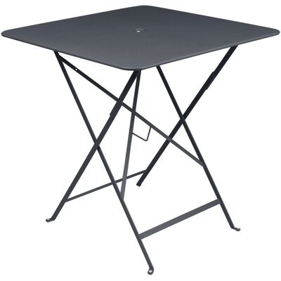 Fermob - Tavolo pieghevole quadrato Bistro - Grigio - 71x71 cm Fermob - Tavolo pieghevole quadrato Bistro - Grigio - 71x71 cm