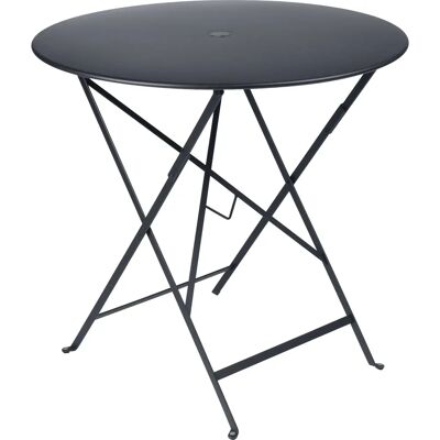 Fermob - Runder Bistro-Tisch - Grau - Stahl Fermob - Runder Bistro-Tisch - Grau - Stahl