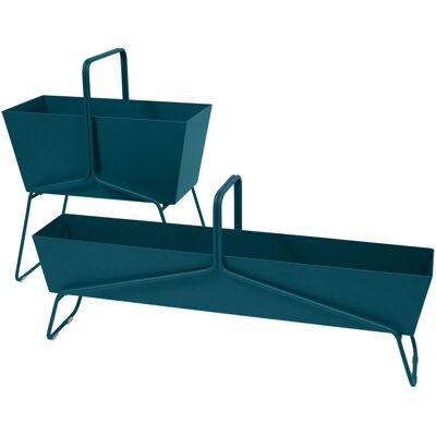Fermob - Blomsterkasse - grå - 54 x 119 x 34 cm - flower box Fermob - Blomsterkasse - grå - 54 x 119 x 34 cm - flower box