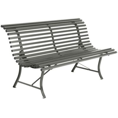 Fermob Louisiane Gartenbank - 150x80cm - Grün - Gartenmöbel Fermob Louisiane Gartenbank - 150x80cm - Grün - Gartenmöbel